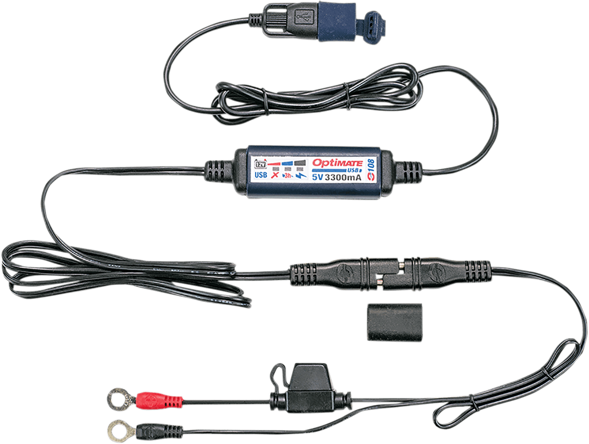 TECMATE 3807-0477 USB-A Charger and Battery Monitor