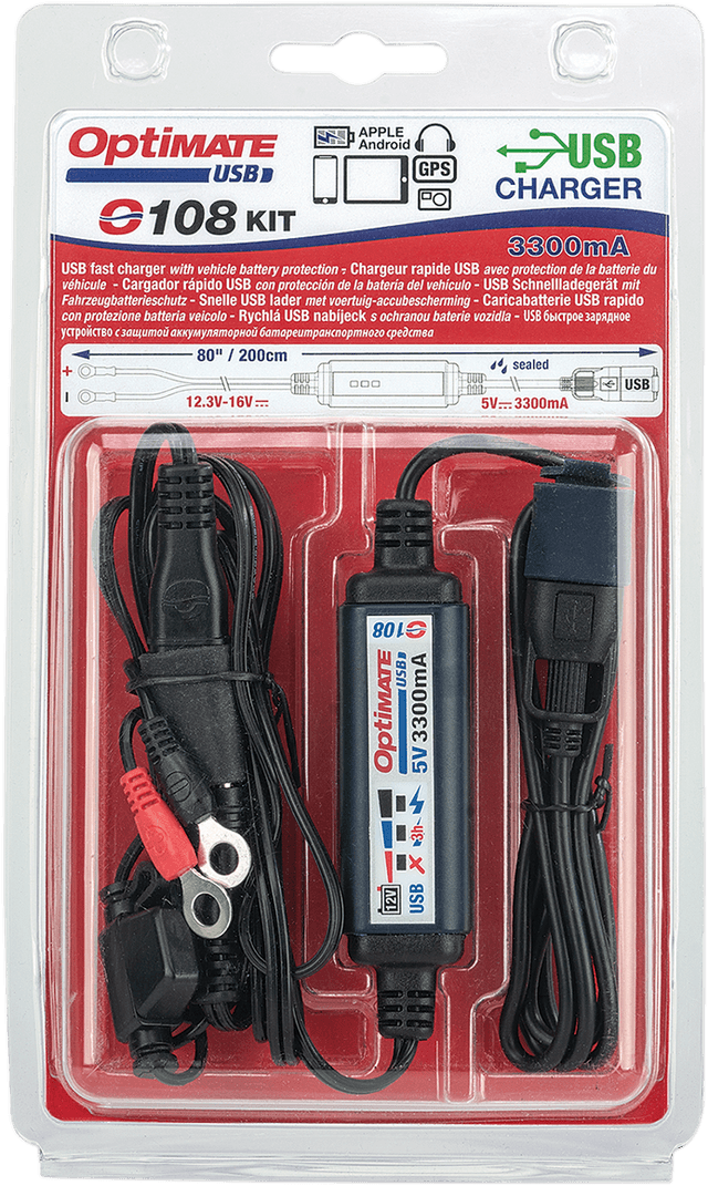 TECMATE 3807-0477 USB-A Charger and Battery Monitor — image 3 of 3