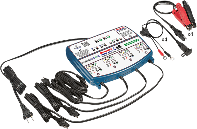 TECMATE 3807-0574 Battery Charger/Maintainer - 4-Bank — image 1 of 2