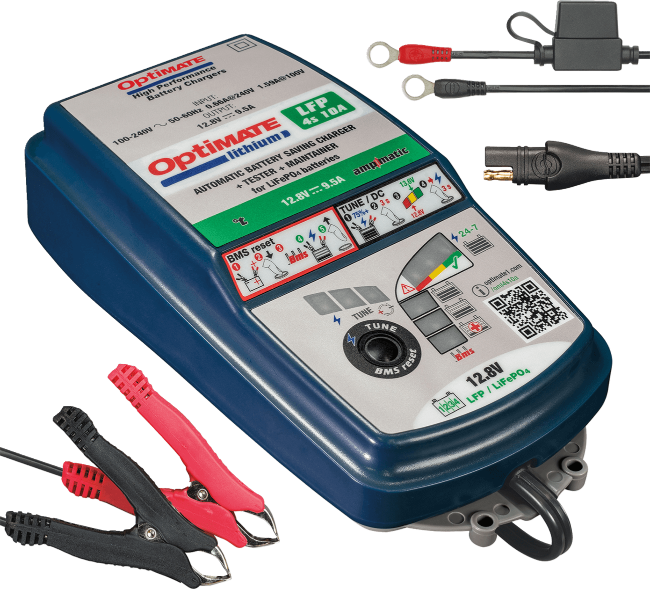 TECMATE 3807-0576 Battery Charger/Maintainer - Lithium