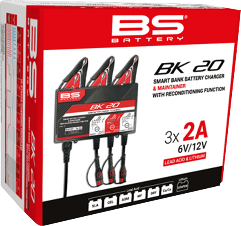 BS BATTERY 3807-0654 Battery Charger/Maintainer - BK20 — image 7 of 8