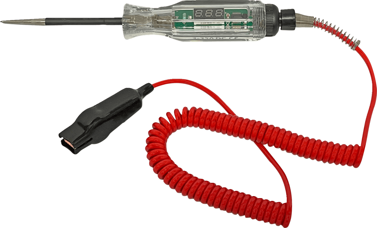 CUSTOM DYNAMICS 3807-0660 Circuit Tester - Digital - Heavy-Duty - Universal
