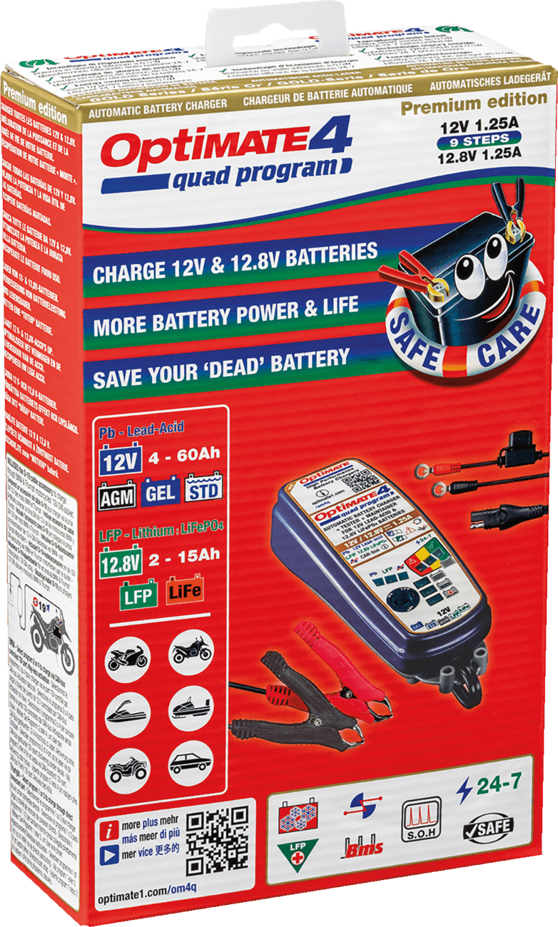TECMATE 3807-0676 Optimate 4 - Quad - Premium Edition — image 2 of 2