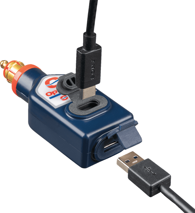 TECMATE 3807-0687 Dual USB Charger - 180° BIKE Plug - USB-A/USB-C — image 3 of 3