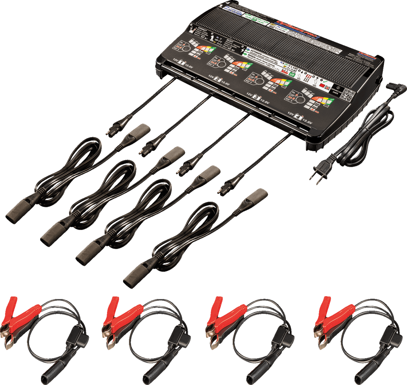 TECMATE 3807-0719 Battery Charger/Maintainer - 4 Banks