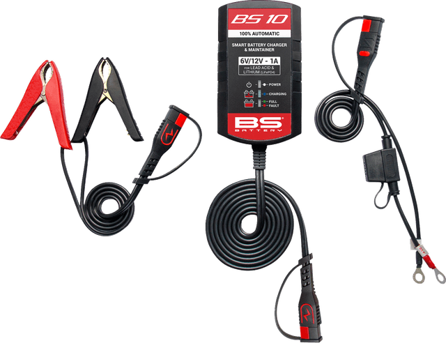 BS BATTERY 3807-0741 Battery Charger/Maintainer - BS 10 - 6 V/12 V - 1 A — image 1 of 11