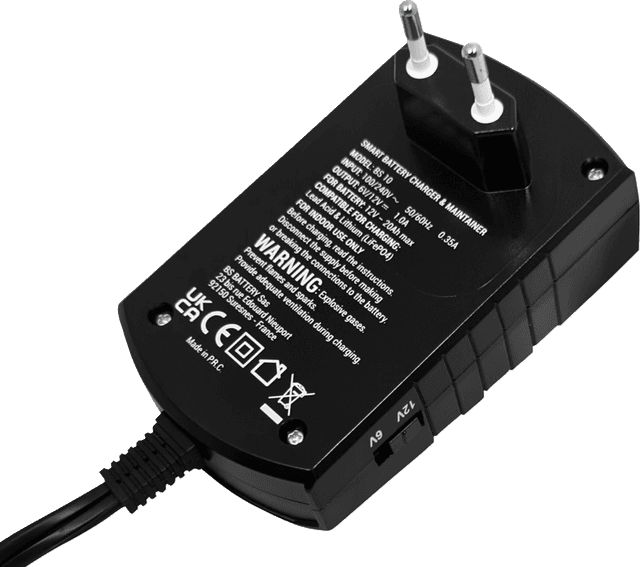BS BATTERY 3807-0741 Battery Charger/Maintainer - BS 10 - 6 V/12 V - 1 A — image 7 of 11