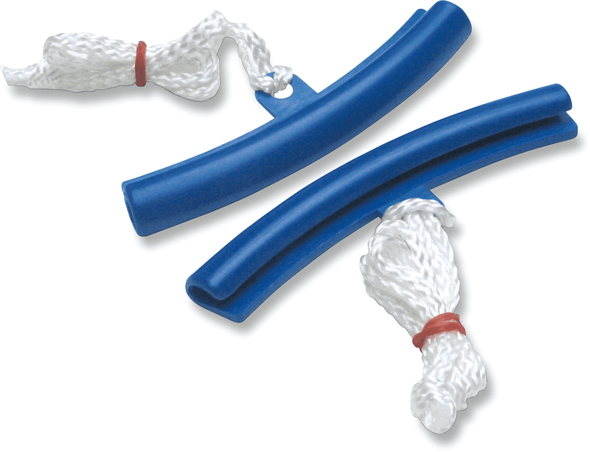 MOTION PRO 3811-0016 Rim Protectors - Blue - Pair