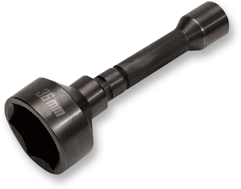 MOTION PRO 3811-0087 Axle Socket - Installation/Removal - Rear Axle - Black