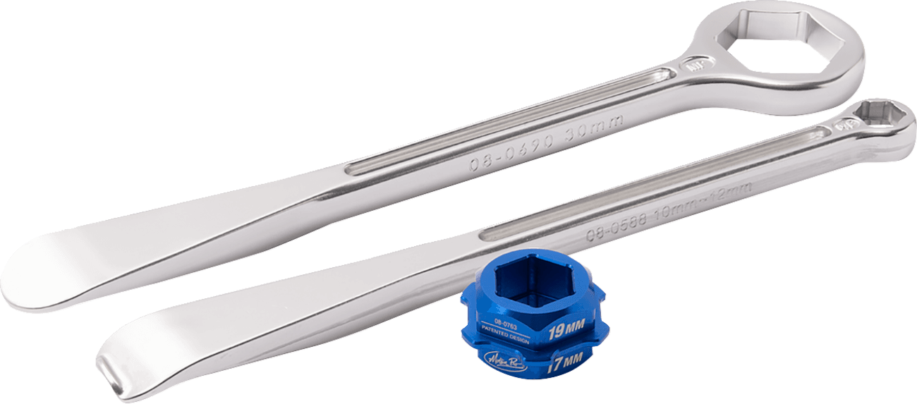 MOTION PRO 3811-0151 Combo Lever w/Adapter - T6 - Hex - 30 mm, 10/12 mm, 30/17/19 mm Adapter - Set