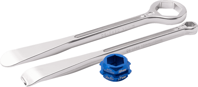 MOTION PRO 3811-0151 Combo Lever w/Adapter - T6 - Hex - 30 mm, 10/12 mm, 30/17/19 mm Adapter - Set