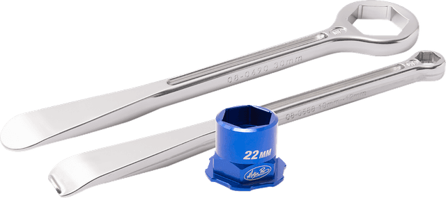 MOTION PRO 3811-0152 Combo Lever w/Adapter - T6 - Hex - 32 mm - 10/12 mm | 30 mm Adapter - Set