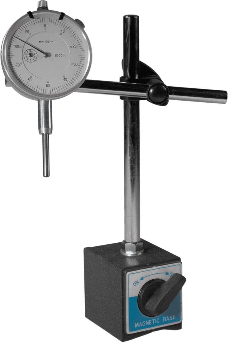 K&L SUPPLY 3850-0013 Dial Indicator - Magnetic Base