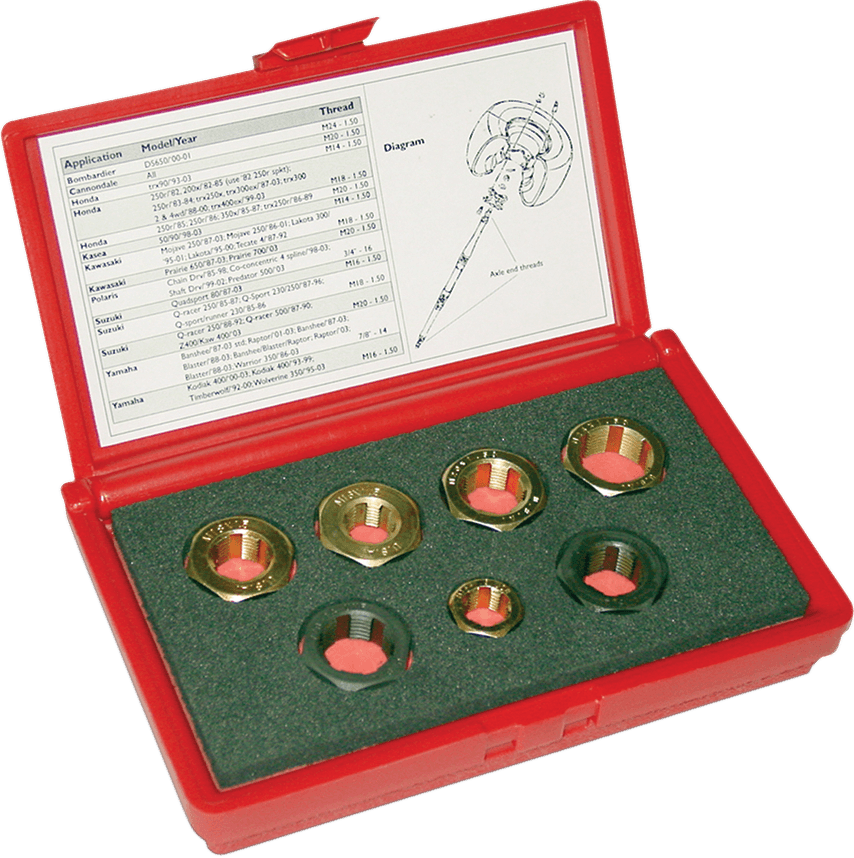 LANG TOOLS 3850-0163 Thread Restorer - Axle End - Kit