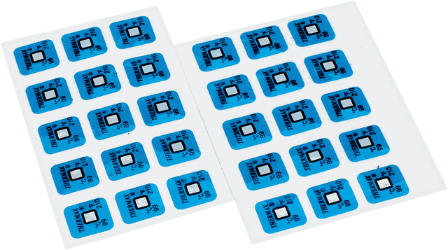 JIMS 3850-0200 Surface Temperature Strips - 30-Pack