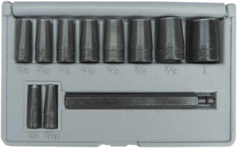 LANG TOOLS 3850-0318 Gasket Punch Hole - Set - 11-Piece