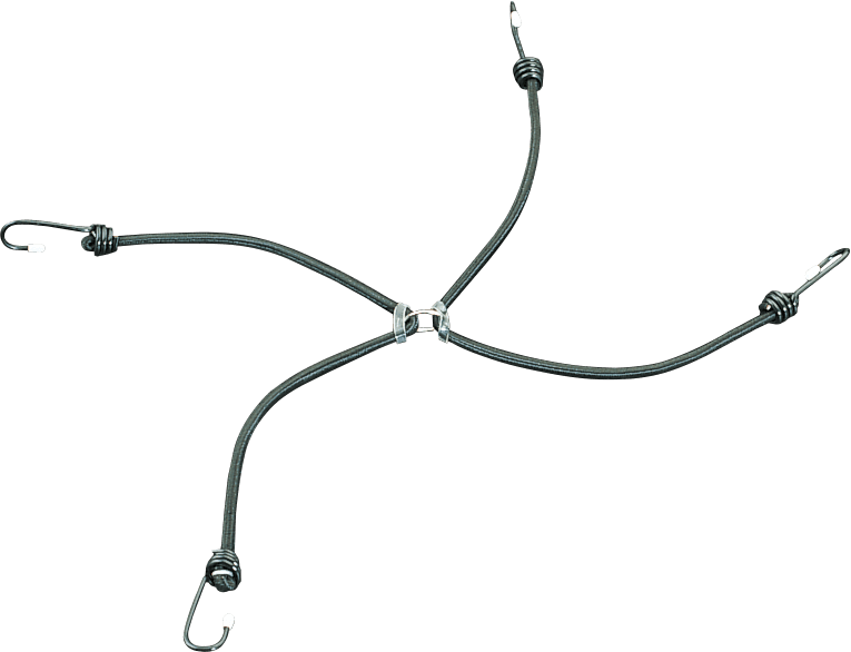 PARTS UNLIMITED 4024B Bungee Cord - 4 Hook - 24" — image 2 of 2