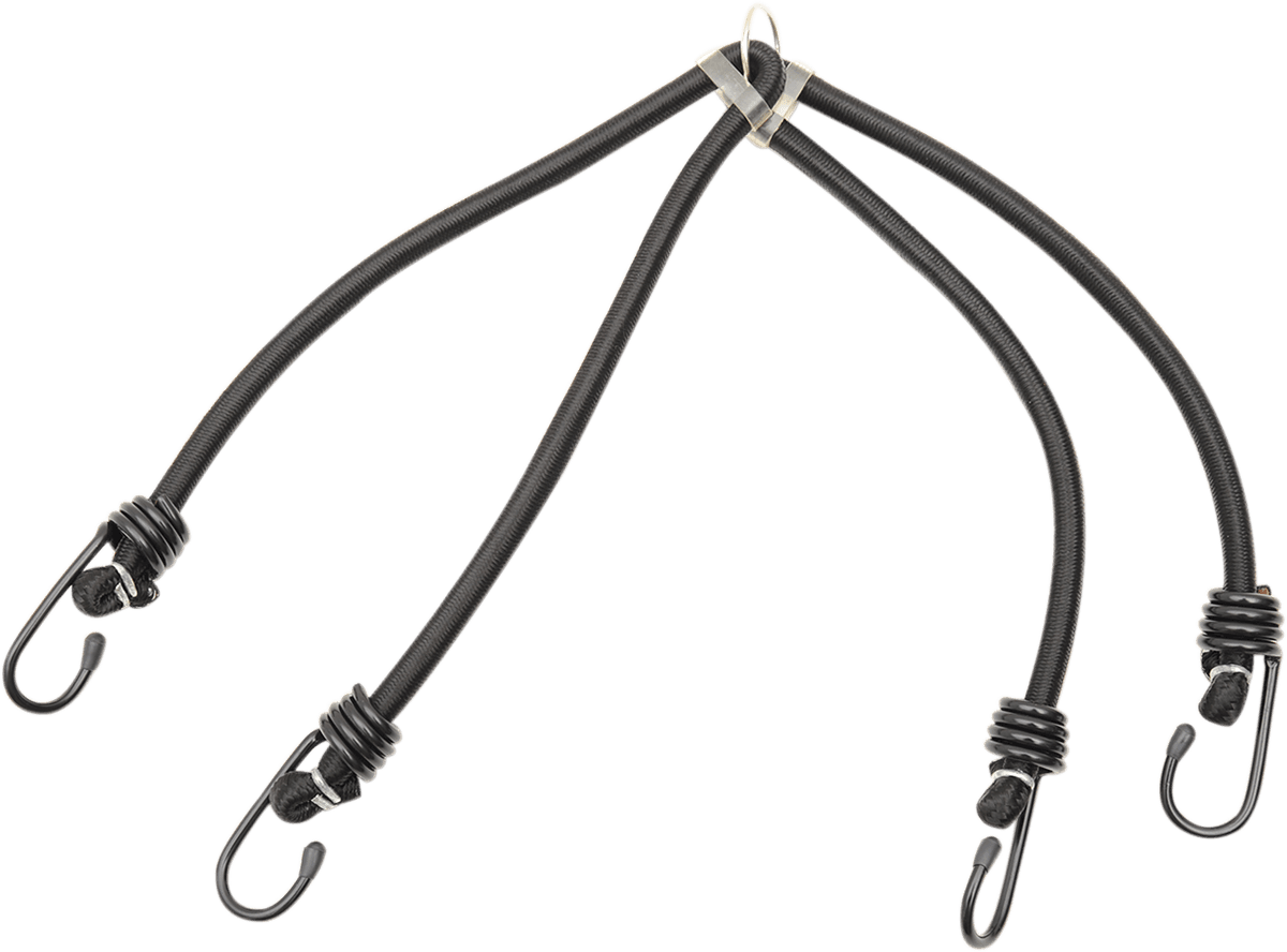 PARTS UNLIMITED 4024B Bungee Cord - 4 Hook - 24"