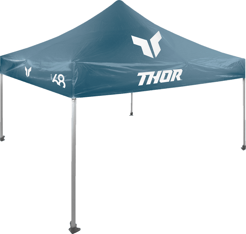 THOR 4030-0075 Collapsible Canopy - 10' x 10' - Steel/White