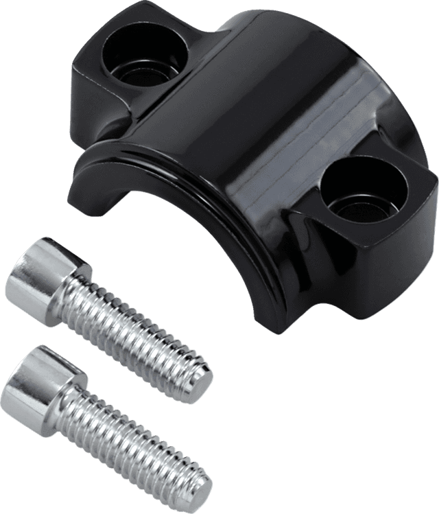 KLOCK WERKS 0403-0040 Axle Cap - Lower Fork Leg - Black — image 1 of 2
