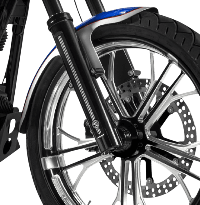 PERFORMANCE MACHINE (PM) 0403-0169 Fork Leg - 49 mm - Lower - Contrast Cut - Single Disc — image 2 of 2
