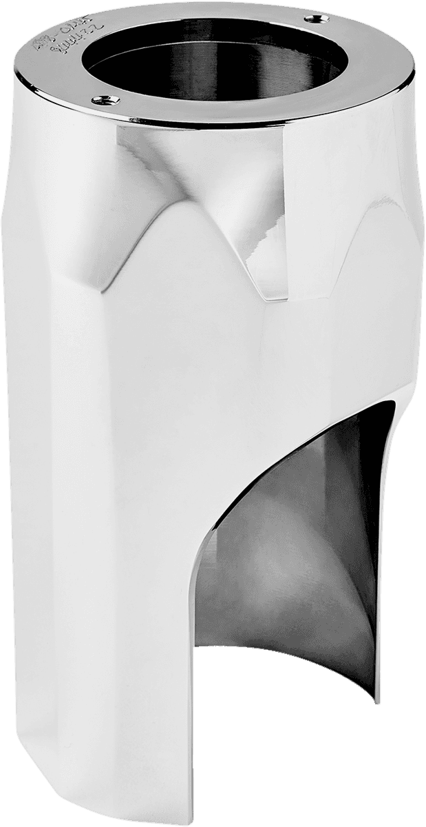 PERFORMANCE MACHINE (PM) 0403-0172 Fork Legs - Chrome - Lower - Dual Disc — image 5 of 5