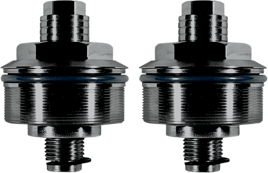 SPEED MERCHANT 0404-0277 Fork Preload Adjuster - 49 mm - Black Anodized