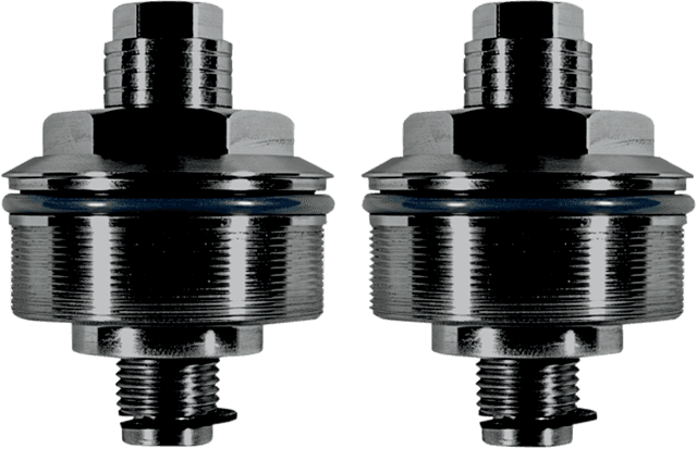 SPEED MERCHANT 0404-0277 Fork Preload Adjuster - 49 mm - Black Anodized