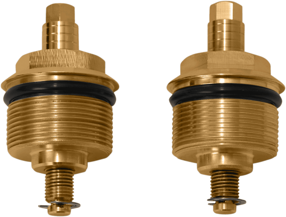 SPEED MERCHANT 0404-0295 Fork Preload Adjuster - 39 mm - Gold Finish