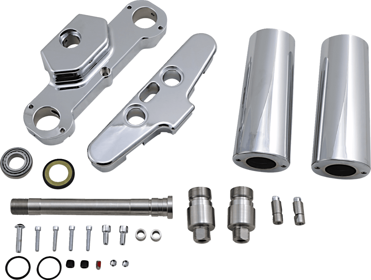 HAWG HALTERS 0408-0377 Triple Tree Kit - 26" Wheel Size - Chrome - '00-'17