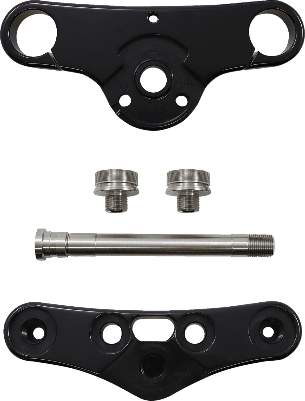 HAWG HALTERS 0408-0402 Triple Tree - 49 mm - Black