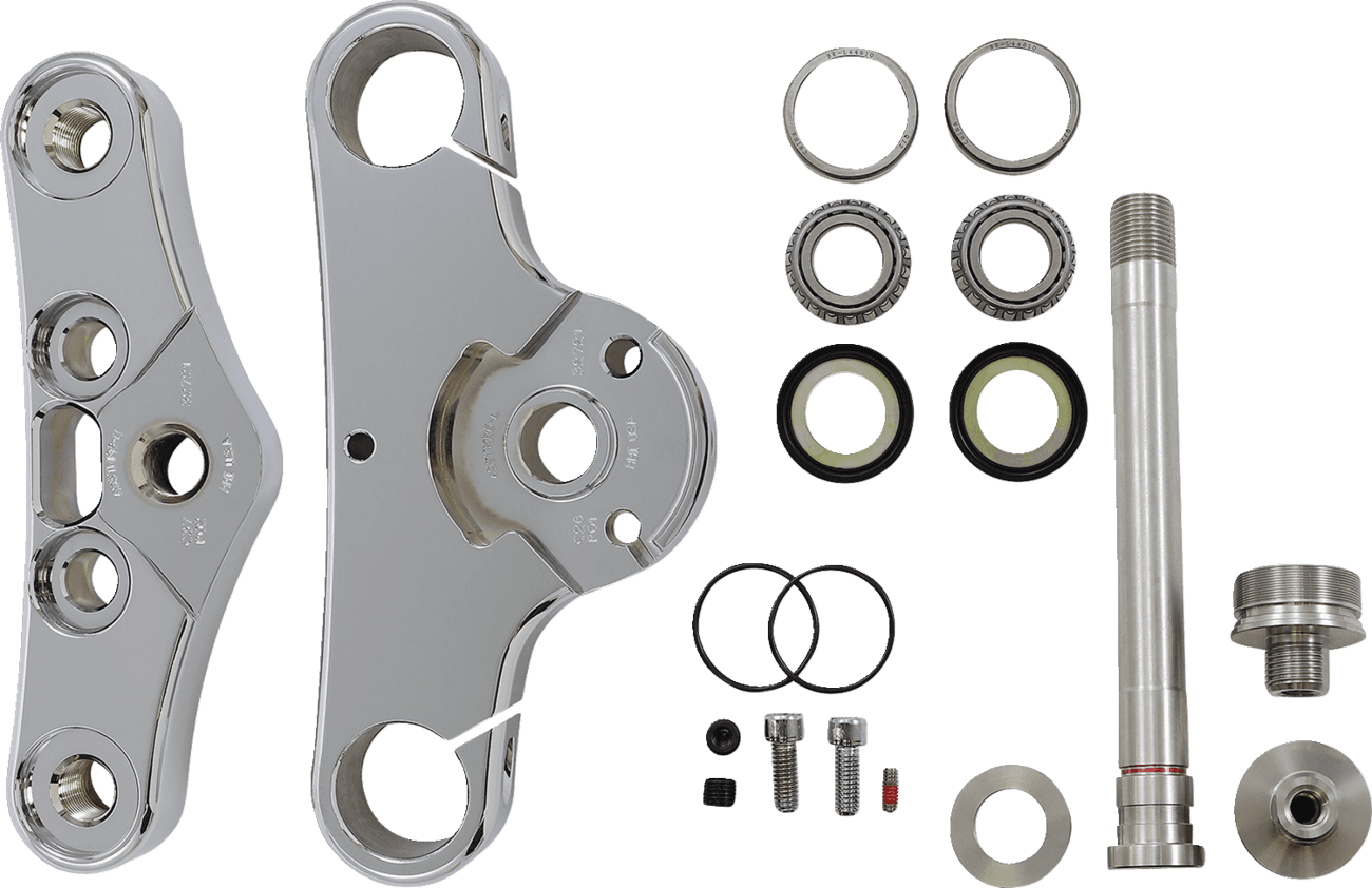 HAWG HALTERS 0408-0405 Triple Tree - 49 mm - Chrome