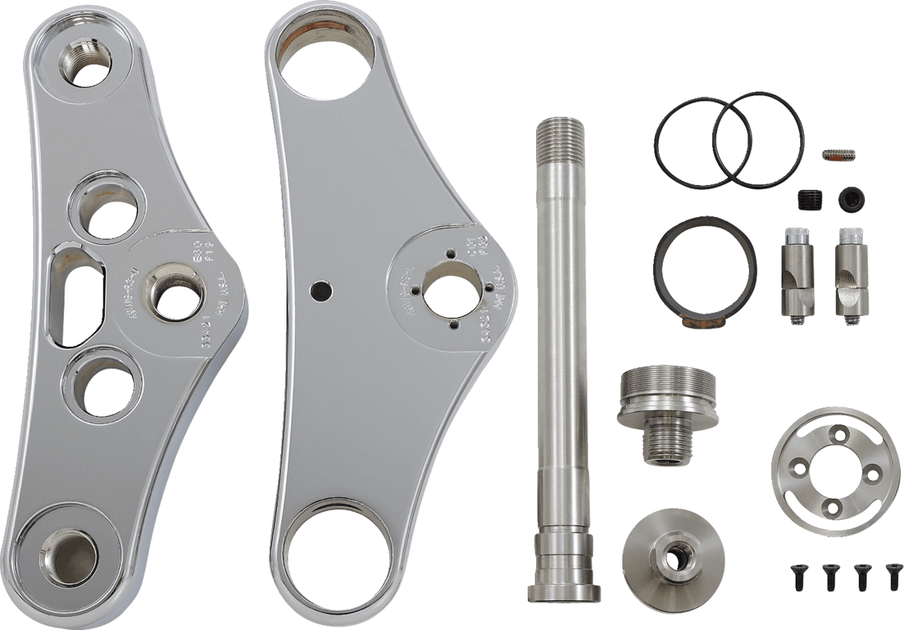HAWG HALTERS 0408-0407 Triple Tree - 49 mm - Chrome