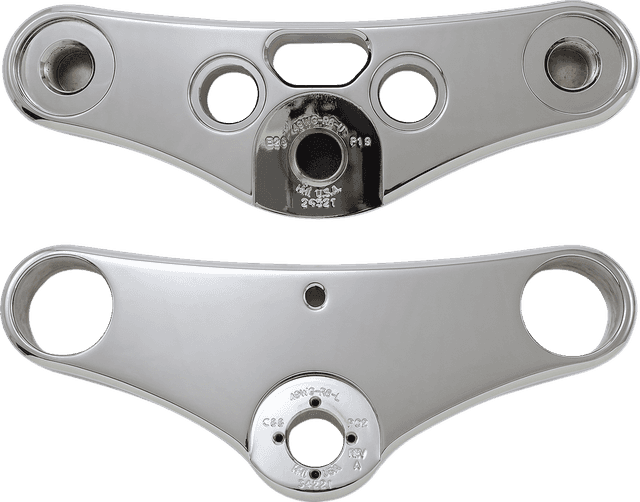 HAWG HALTERS 0408-0409 Triple Tree - 49 mm - Chrome — image 2 of 3