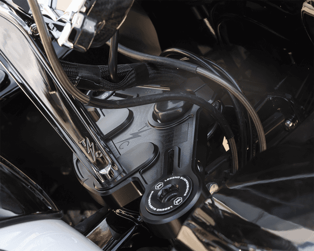 THRASHIN SUPPLY CO. 0408-0421 Road Glide Top Tree - Black — image 2 of 7