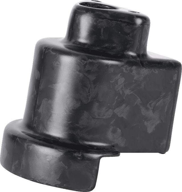 THRASHIN SUPPLY CO. 0408-0456 Cover Steering Lock - Matte Forged Carbon Fiber — image 1 of 9