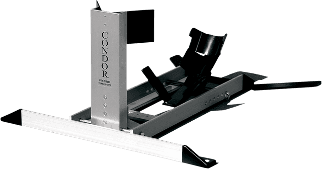 CONDOR 4101-0139 Wheel Chock - Pit-Stop/Trailer-Stop - Chopper