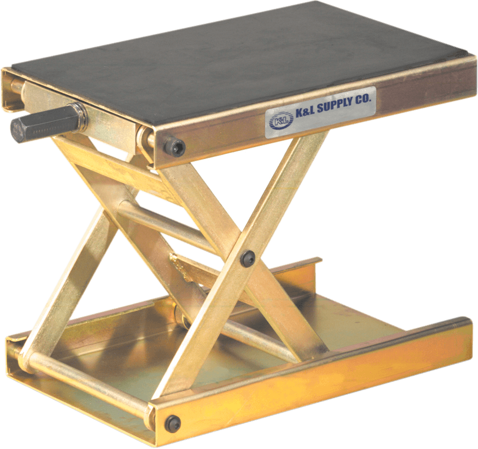 K&L SUPPLY 4110-0011 Center Jack - MC455 Fat Jack - Scissor - Manual