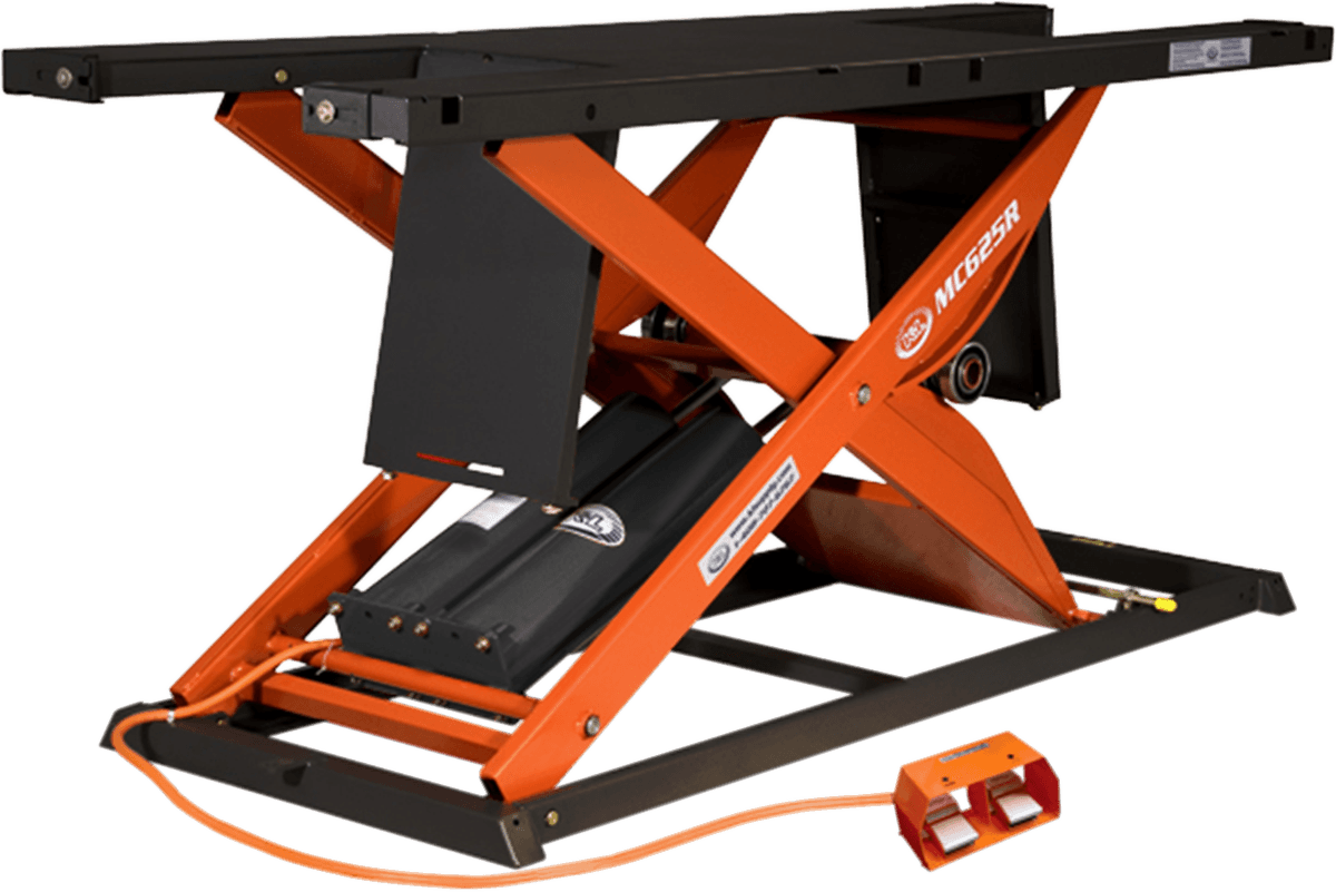 K&L SUPPLY 4110-0080 MC625R Air Lift - Black/Orange