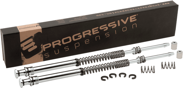 PROGRESSIVE SUSPENSION 0414-0388 Monotube Cartridge Fork Kit - 41 mm - Lowering