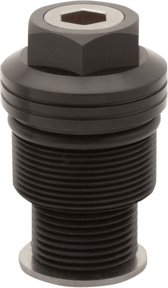 BURLY BRAND 0414-0464 Fork Preload Adjuster - 39 mm - Black