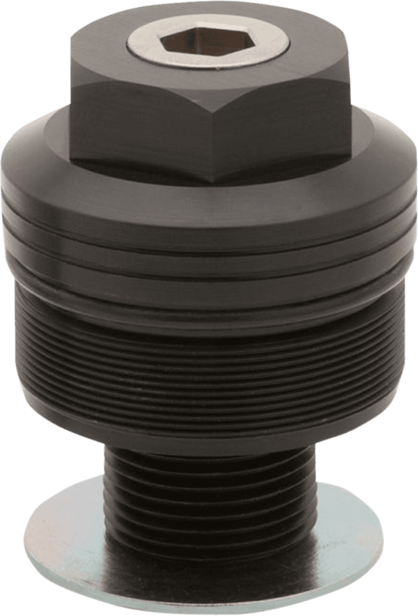 BURLY BRAND 0414-0466 Fork Preload Adjuster - 49 mm - Black