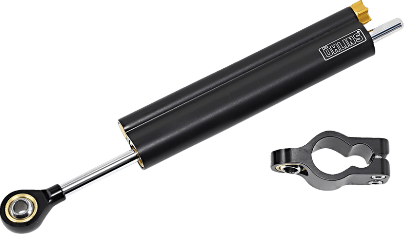 OHLINS 0414-0609 Steering Damper - 68 mm - Blackline Universal (SD008)