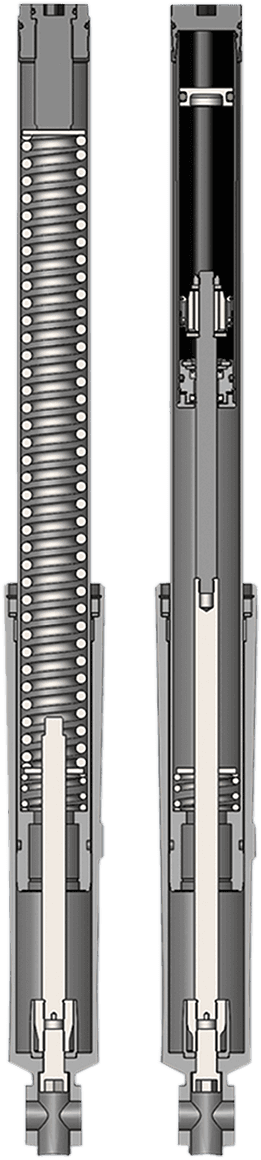 PROGRESSIVE SUSPENSION 0416-0104 Monotube Cartridge Fork Kit - 49 mm - Lowering — image 3 of 3