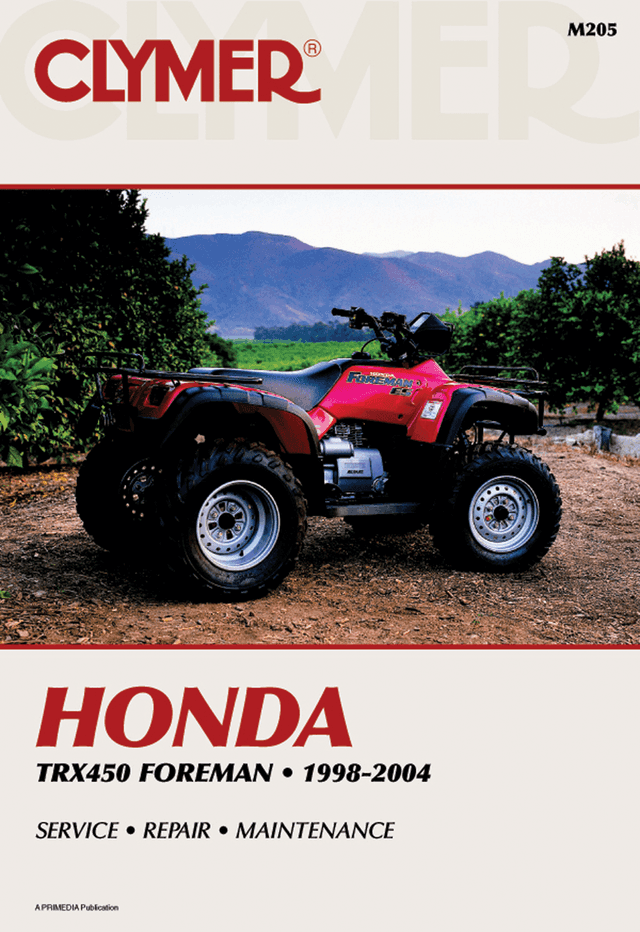 CLYMER 4201-0061 Manual - Honda - TRX450 Foreman
