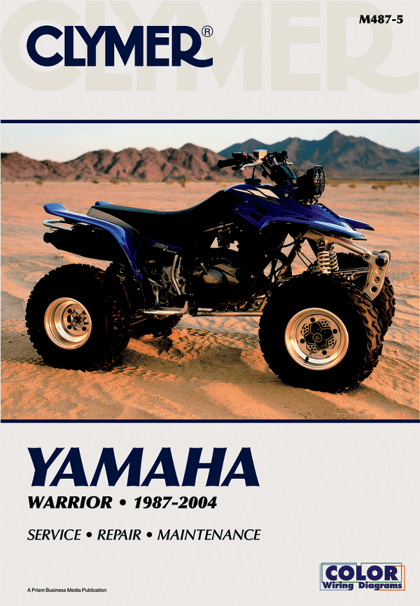 CLYMER 4201-0068 Manual - Yamaha - YFM350X Warrior, Raptor