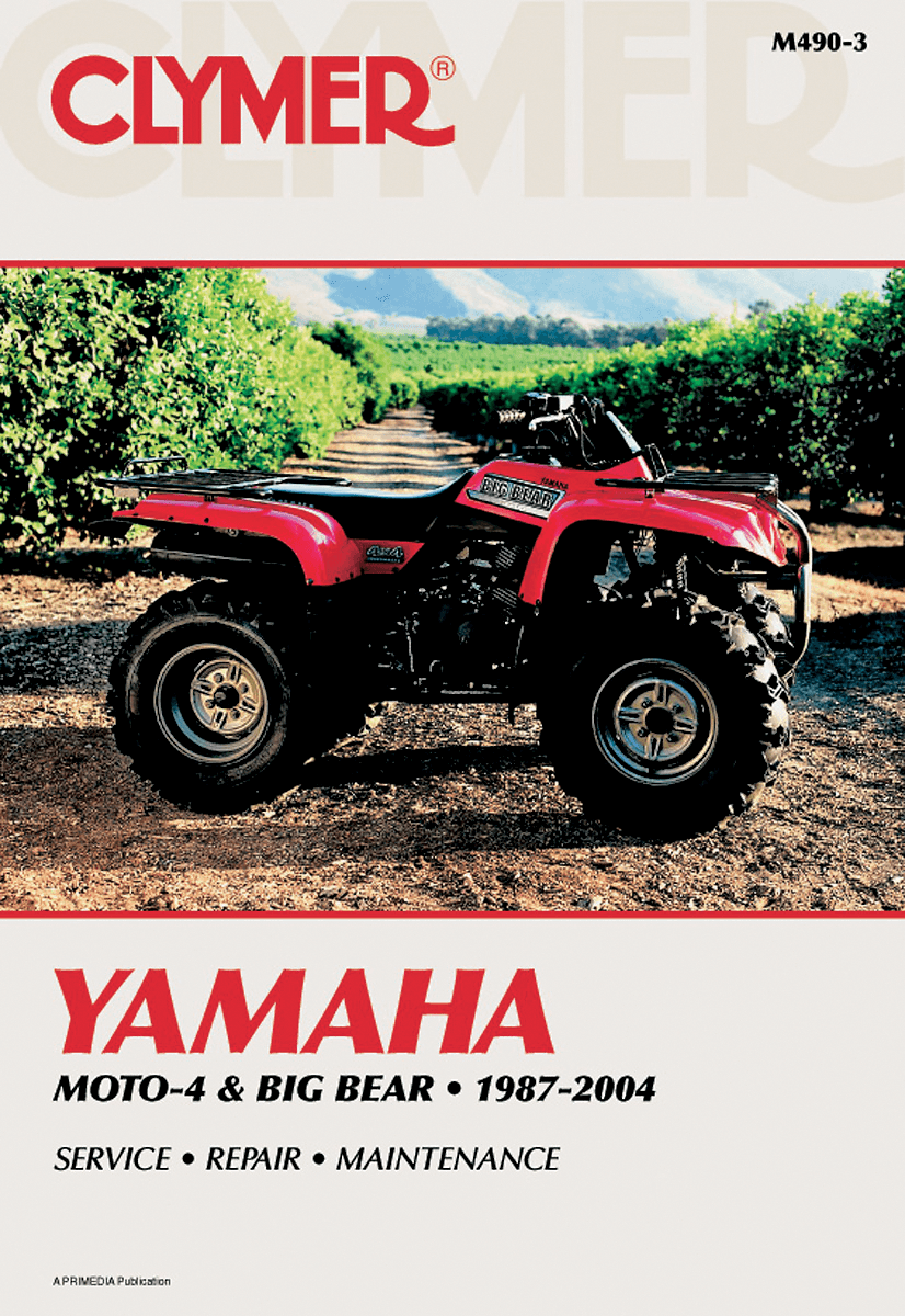 CLYMER 4201-0077 Manual - Yamaha - YFM350 Moto-4 / Big Bear