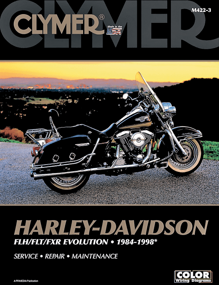 CLYMER 4201-0100 Manual - Harley-Davidson - FLH / FLT / FXR Evolution '84-'98