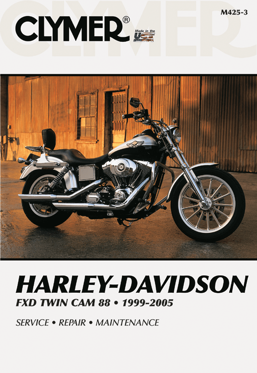 CLYMER 4201-0121 Manual - Harley-Davidson - FXD Twin Cam 88 '99-'05