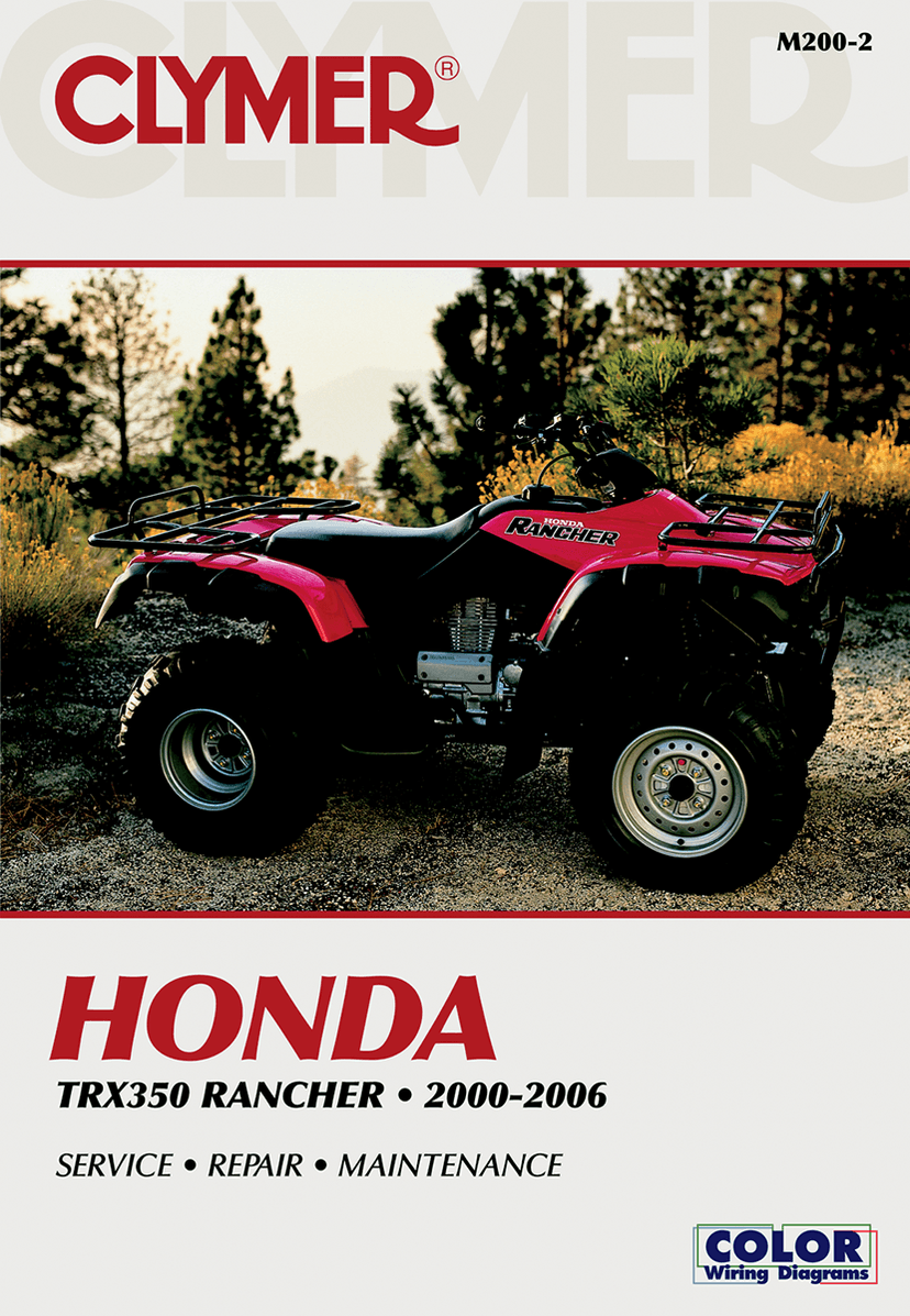 CLYMER 4201-0143 Manual - Honda - TRX350 Rancher